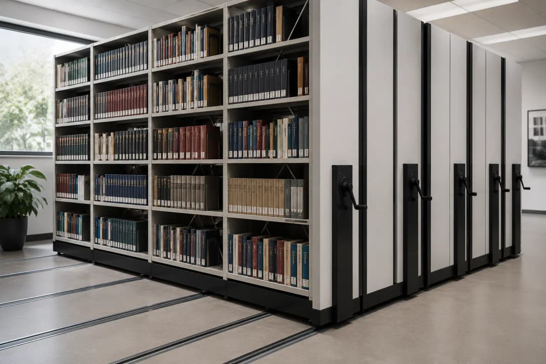 Mobile Shelving for Libraries