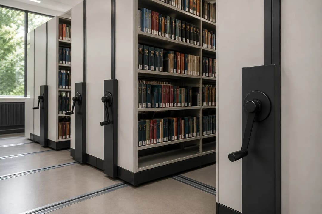 Mechanical Mobile Shelving