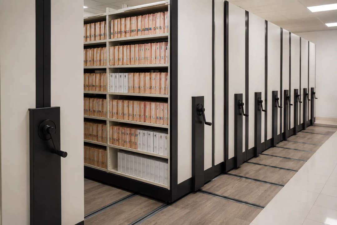 Mobile Medical Shelving